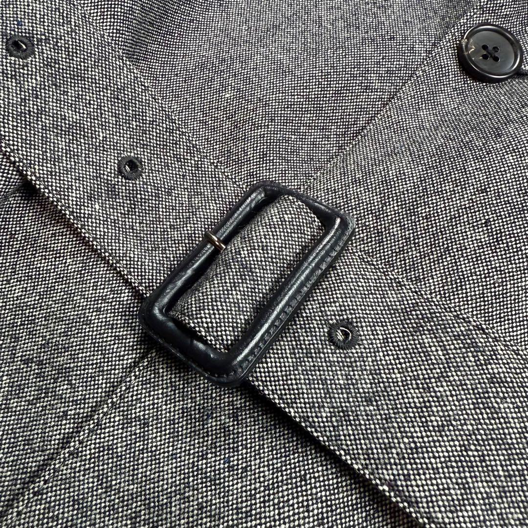 美品✨ポールスミス カシミヤライナー付き 2way ツイード トレンチコート