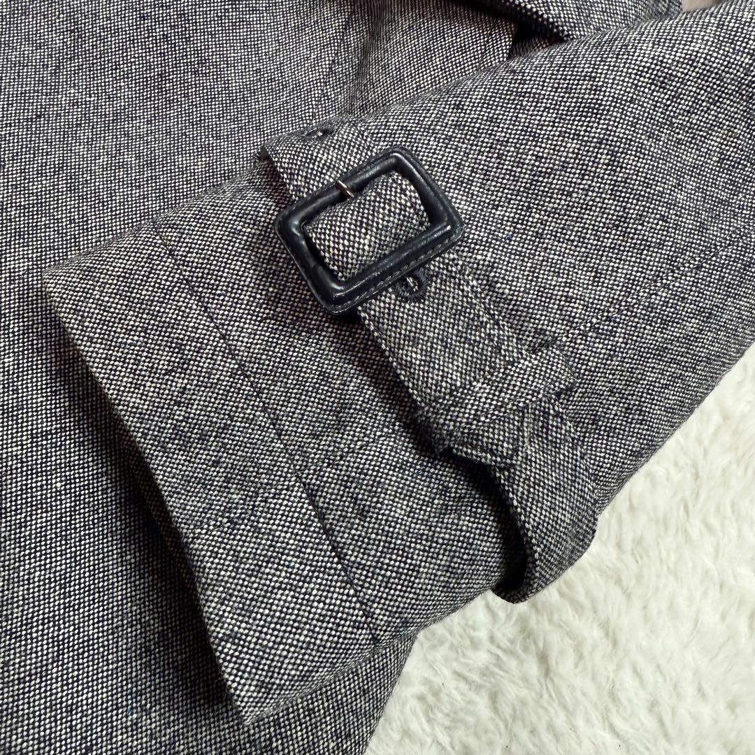 美品✨ポールスミス カシミヤライナー付き 2way ツイード トレンチコート