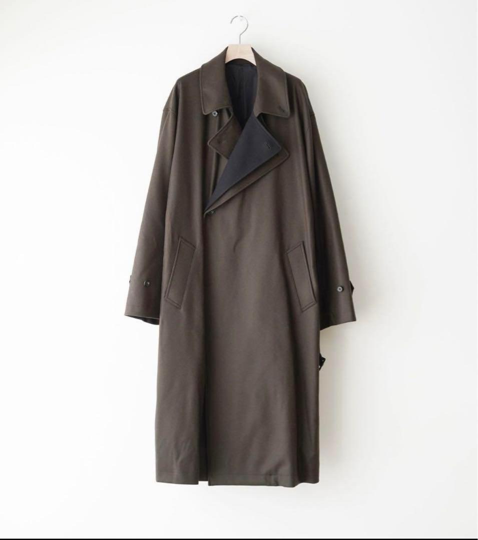 ジャケット・アウター stein DOUBLELAPELED DOUBLE BREASTED COAT