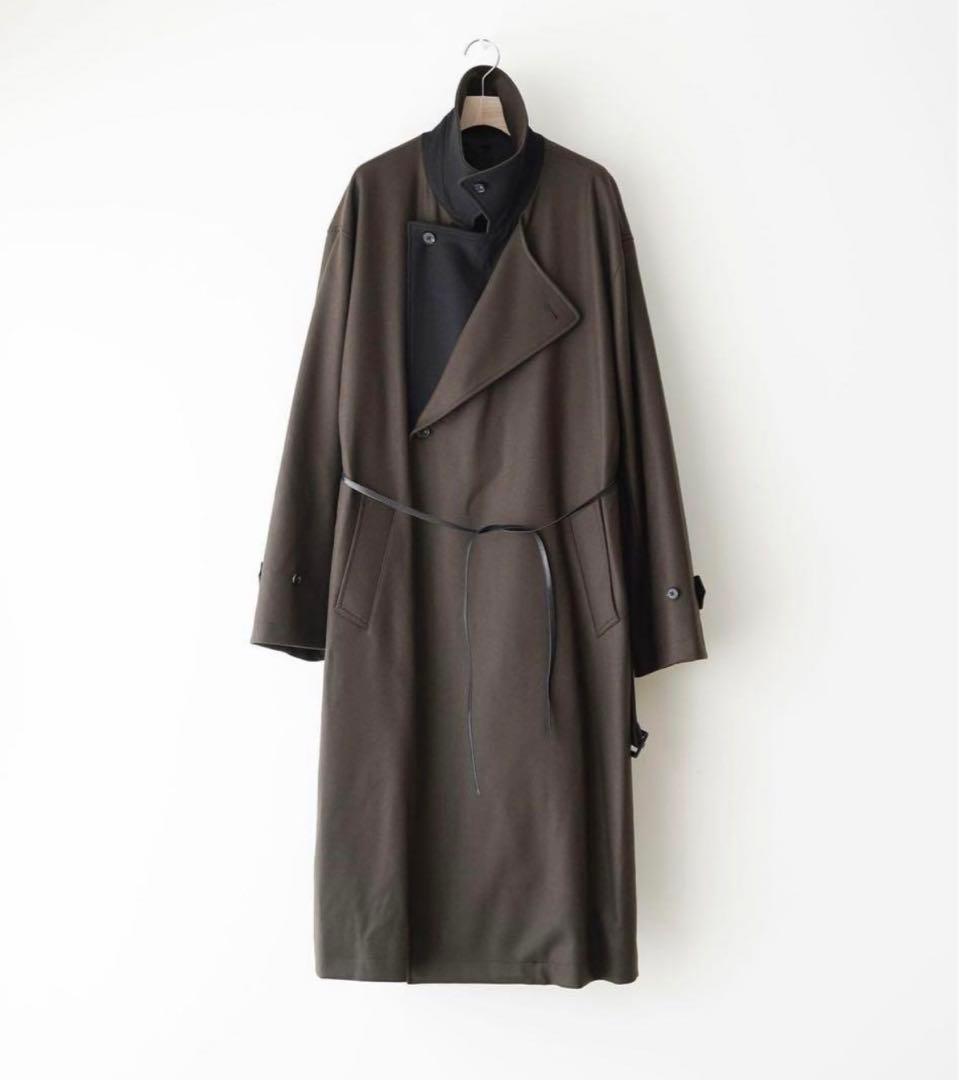 ジャケット・アウター stein DOUBLELAPELED DOUBLE BREASTED COAT