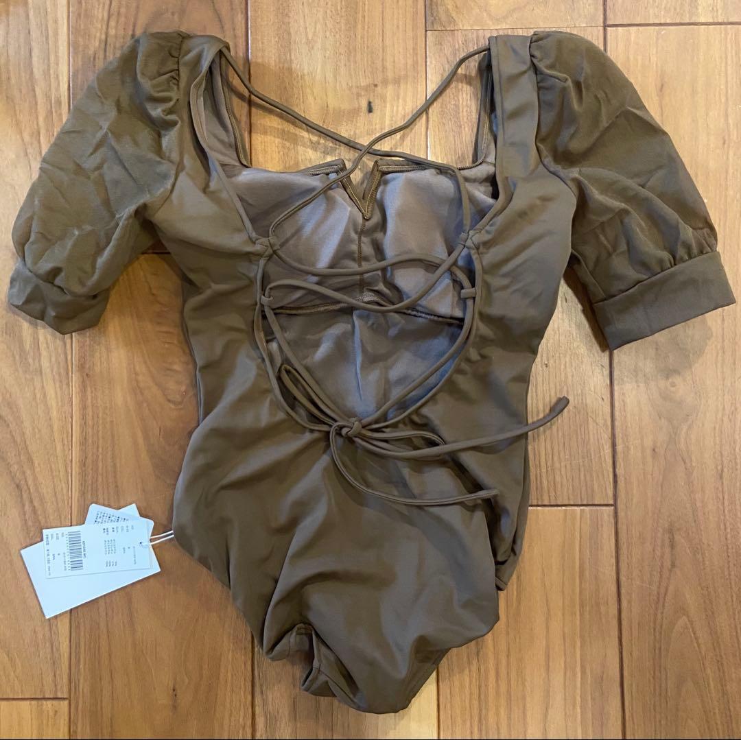 水着・ラッシュガード Ameri vintage MEDI SHEER PUFF SWIM WEAR