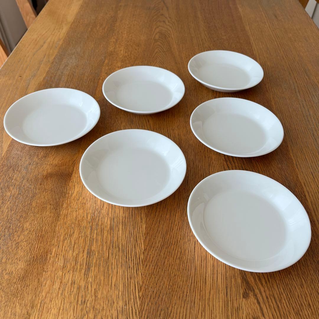 イッタラ　ティーマ　ホワイト　15 美品　6枚