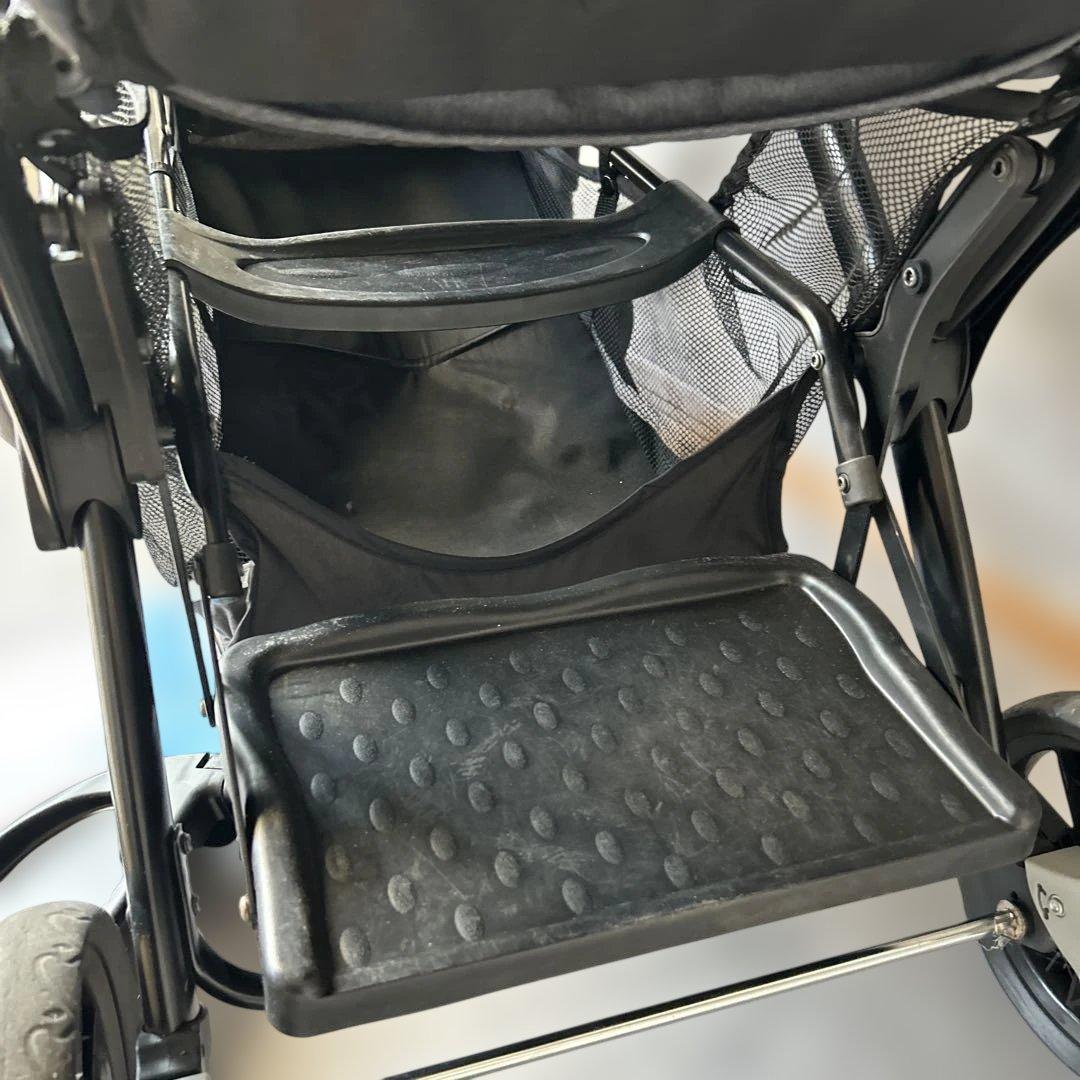 KATOJI カトージ 2人でゴーDX 2人乗りベビーカー レインカバー付