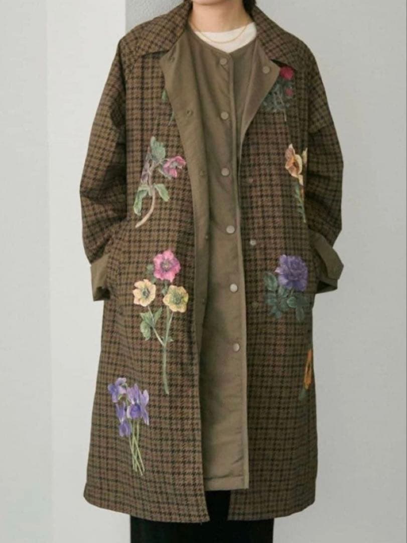 12通りで着用可！撥水/手洗い可/sampo×earベスト付きリバーシブルコート