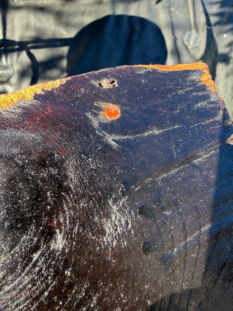 昭和レトロ 古道具 木製7段飾り棚 黒塗り オープンラック 欠品あり