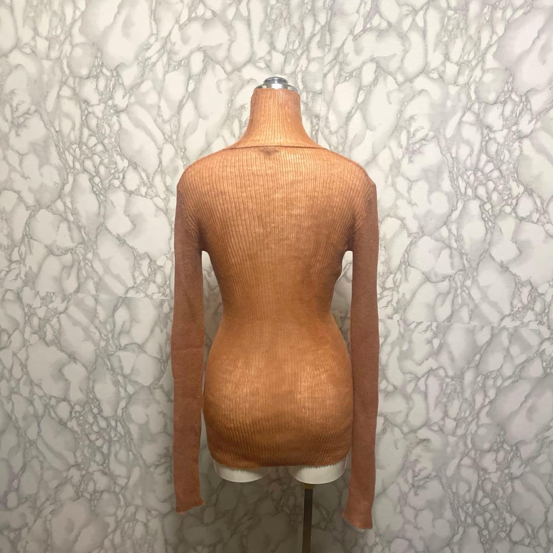 良品　AURALEE オーラリー モヘヤ100% タートルネックニット　日本製