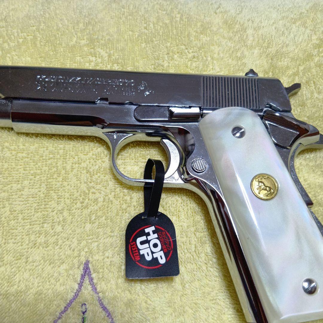 東京マルイエアガン シルバー パール調グリップ最後の一丁