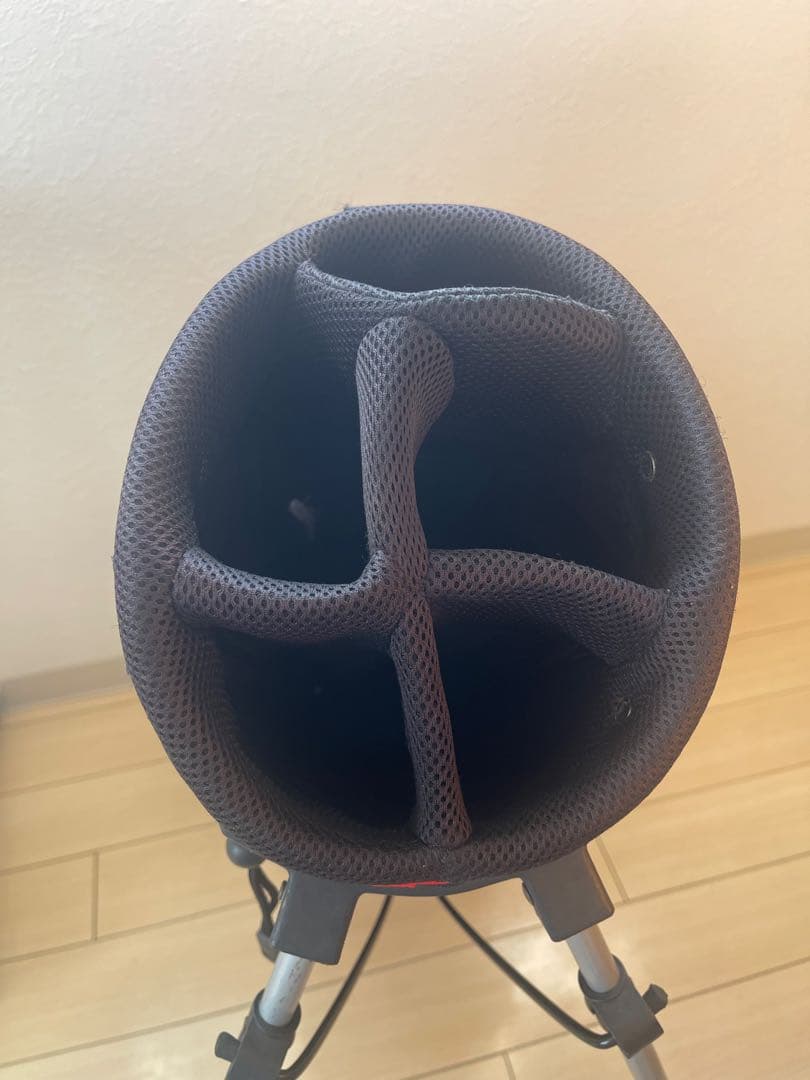 Titleist キャディバッグ ブラック/ホワイト/レッド