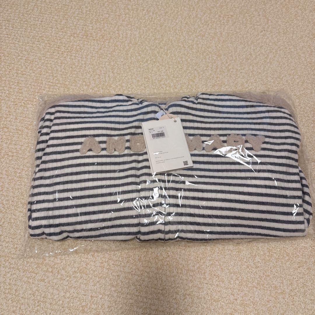 andmary Merry border zip tops 新品未使用