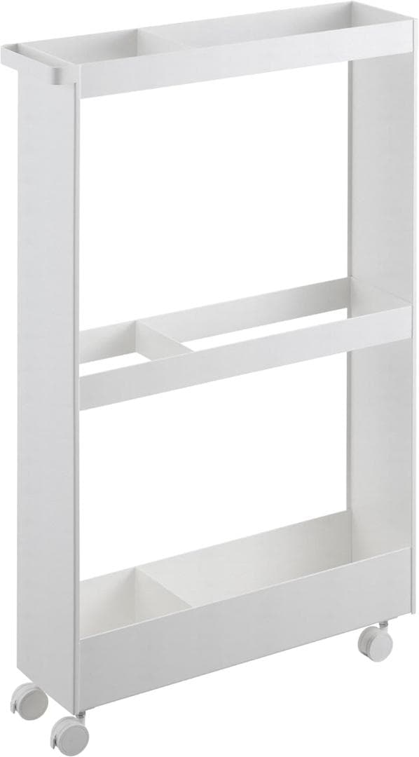 山崎実業(Yamazaki) 【完成品 キャスターのみ取り付け】 キャスター付き