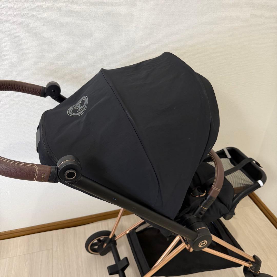 【美品】Cybex ミオスJP3 ローズゴールド ワンプルハーネス ベビーカー