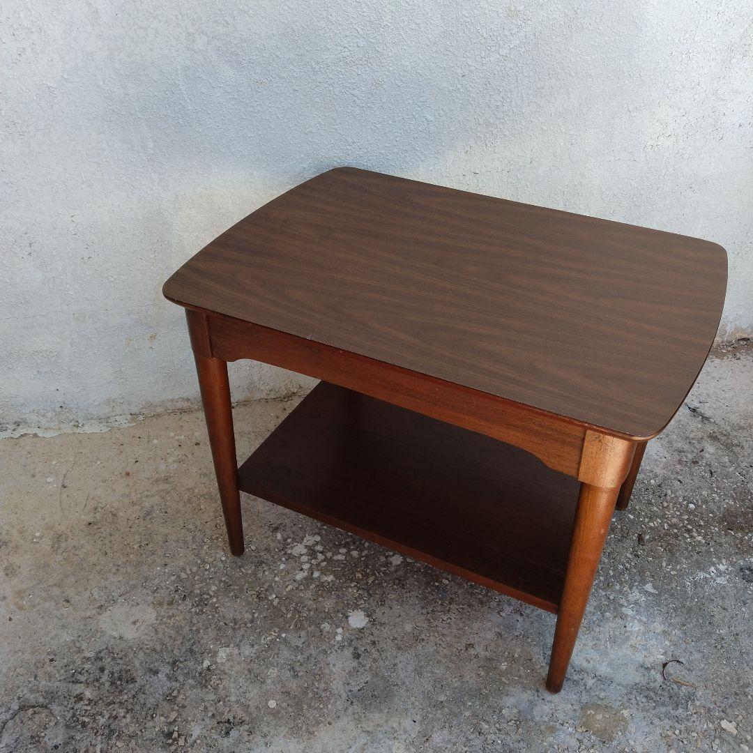 メ*ー様 米国USミリタリーナイトテーブル米軍家具ファニチャーミッドセンチュリー