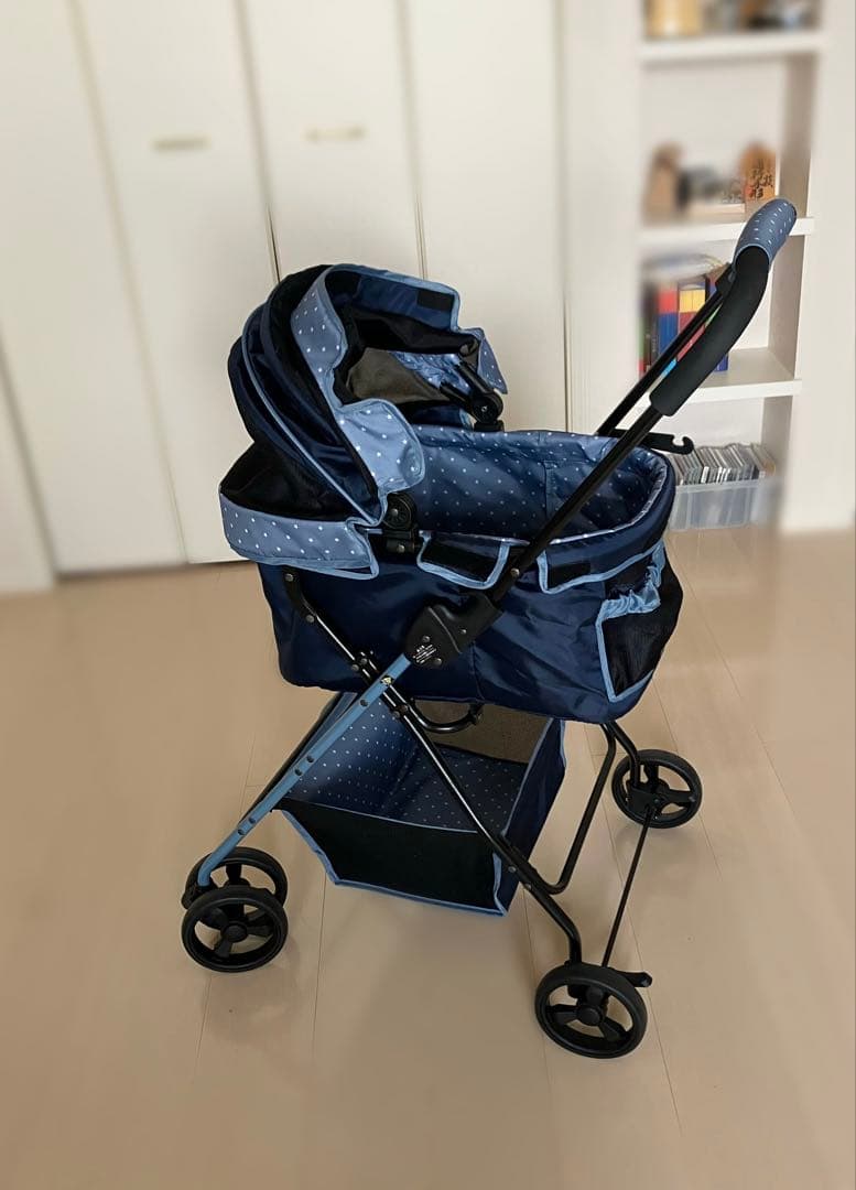 Richell ペットカート エルフィ ブルー