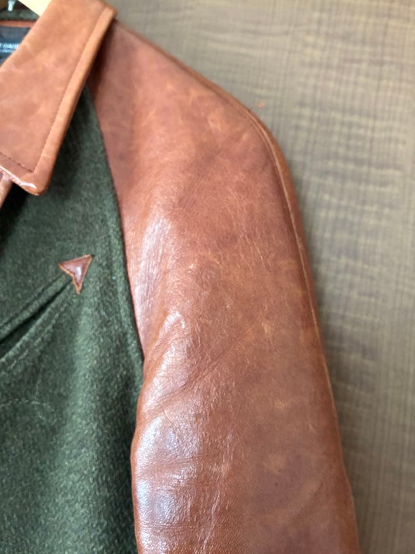 RUDE GALLERY ウールレザージャケット