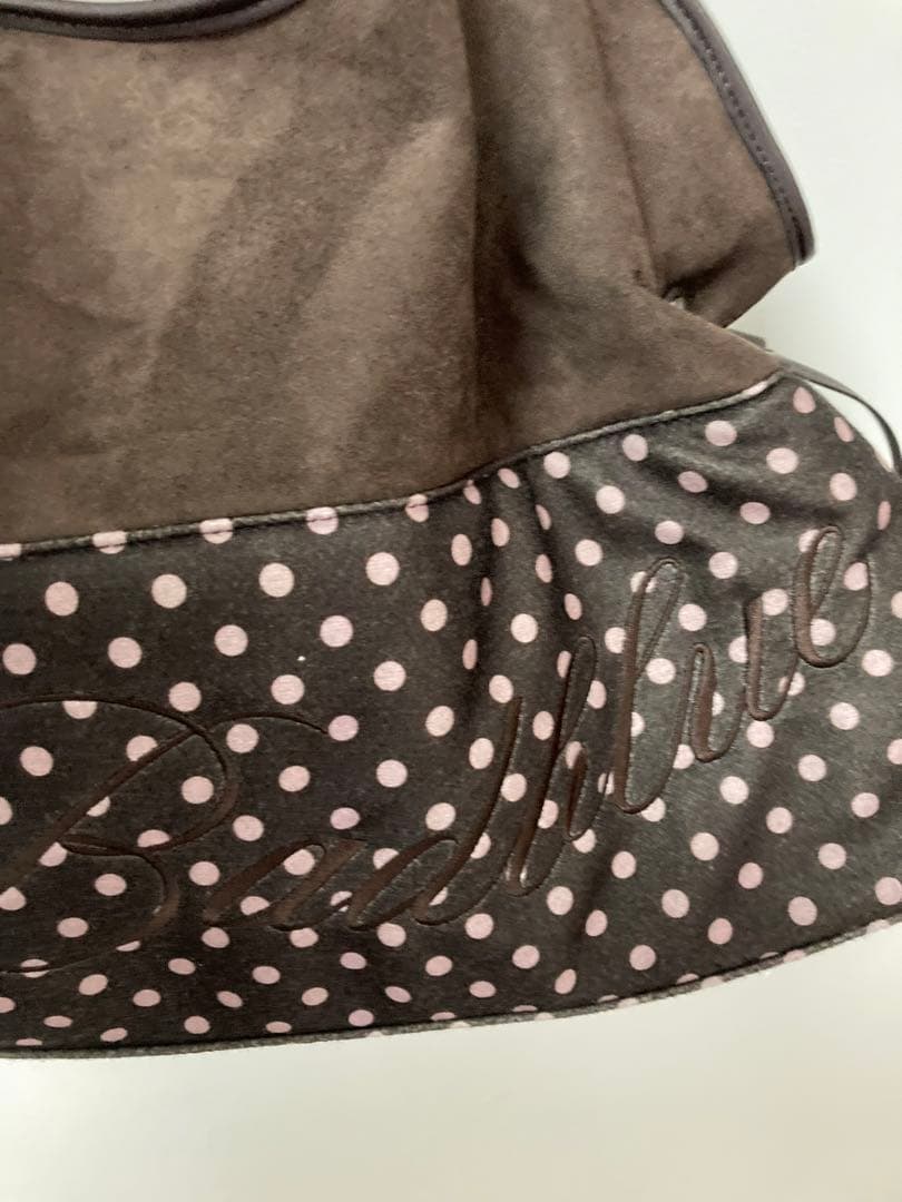 Badblue ブラウン トートバッグ