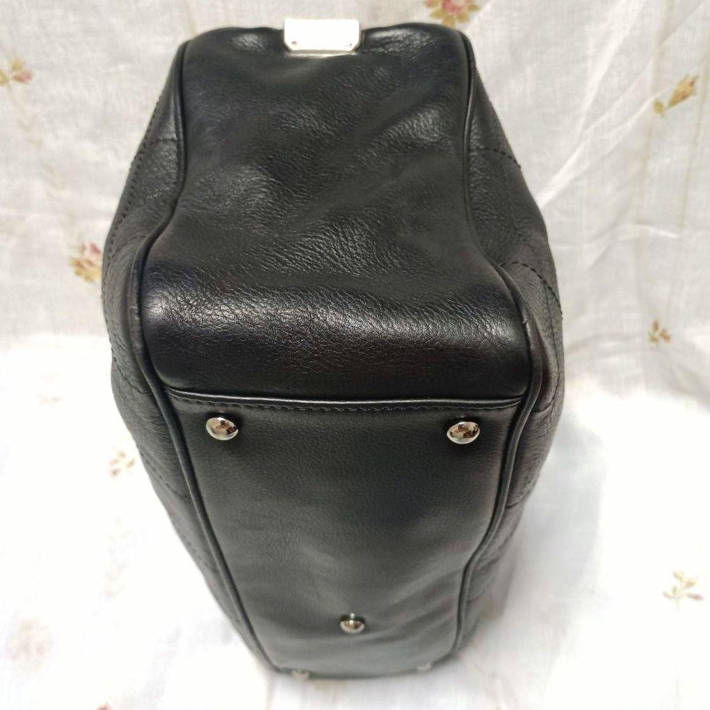 CHANEL シャネル ボストンバッグ✨️チョコバー✨️ブラックレザー✨️専用袋