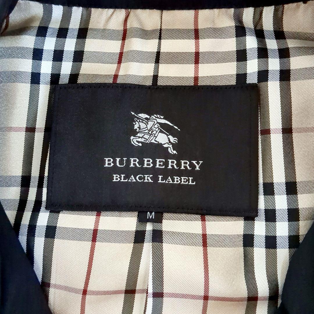 美品✨️バーバリーブラックレーベル トレンチコート ノバチェック ベルト付 M