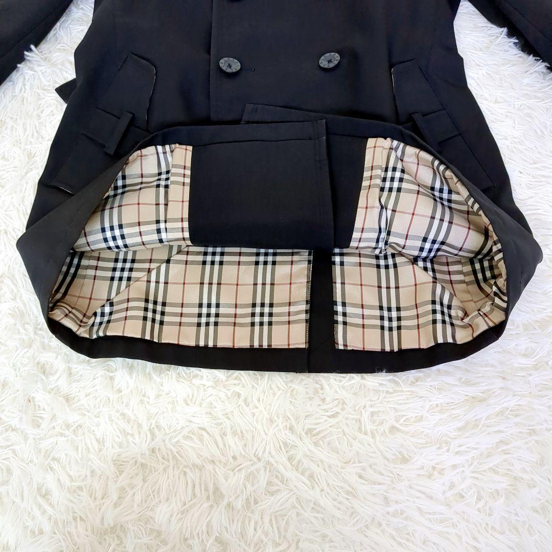 美品✨️バーバリーブラックレーベル トレンチコート ノバチェック ベルト付 M