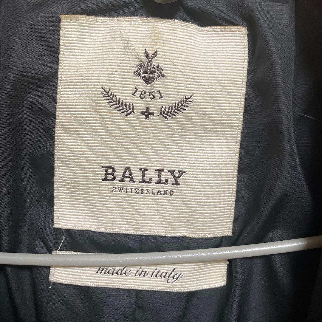 BALLY ファー付きロングダウンコート