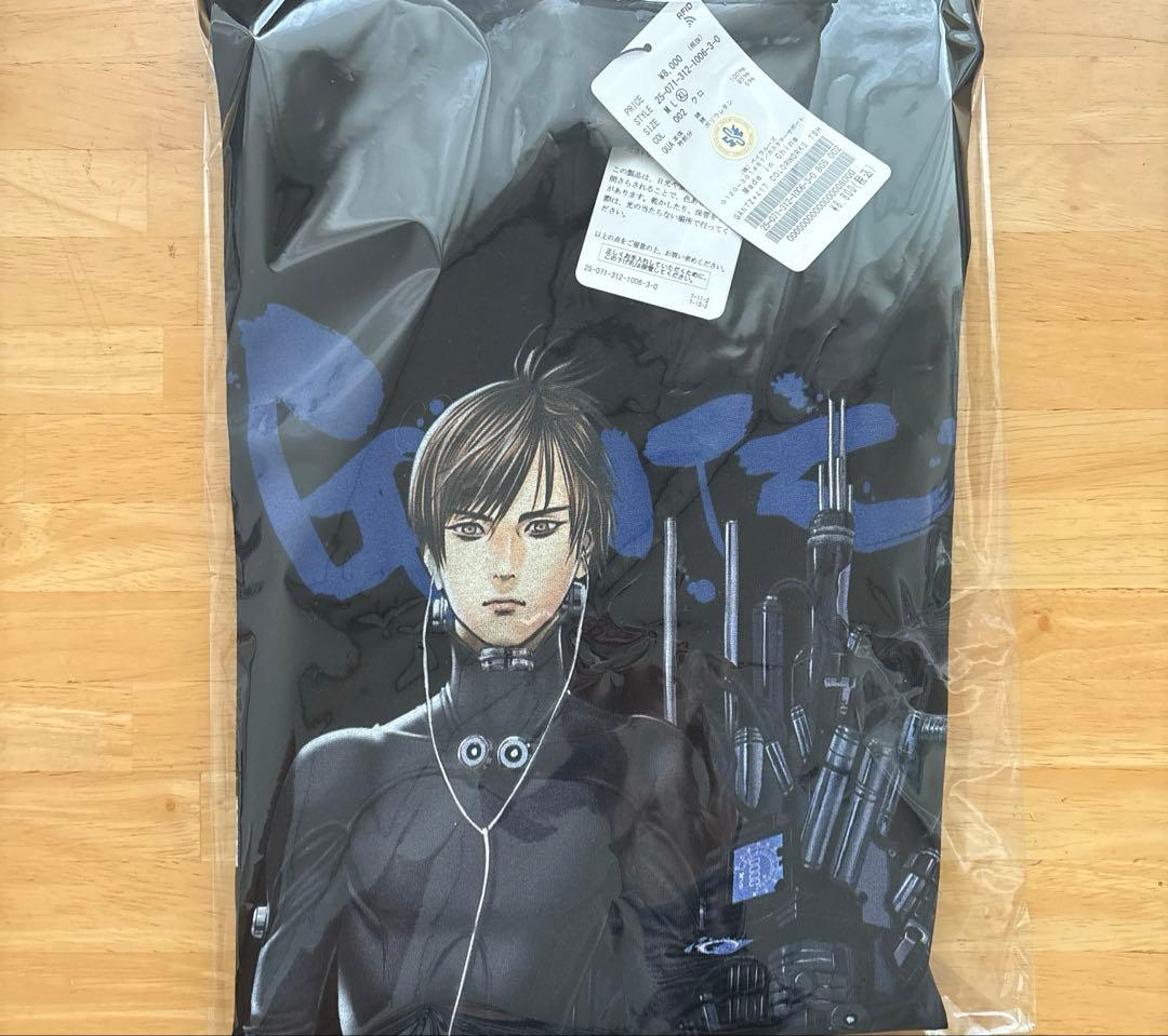 GANTZ × 417エディフィス 黒色Tシャツ 西丈一郎 sizeXL