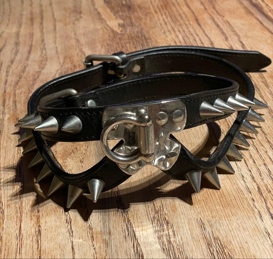 激レア DSQUARED 2 DOG Harness 犬用スタッズ付ハーネス