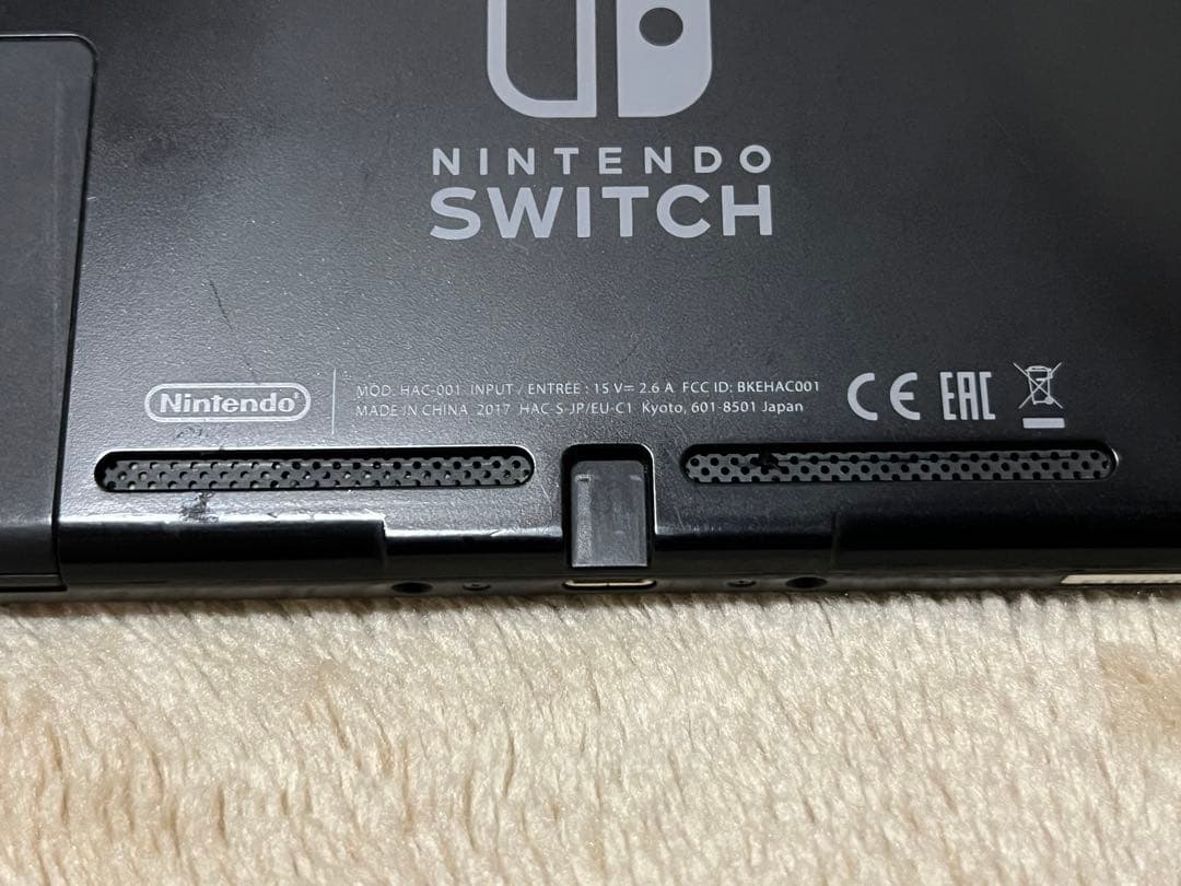 【動作確認済】Nintendo Switch本体　2017年製