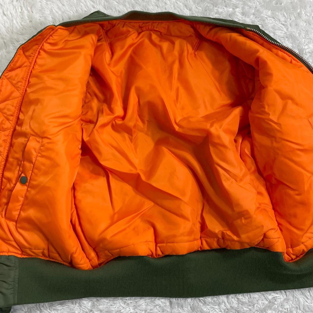 アルファインダストリーズ MA-1 フライトジャケット オリーブグリーン M