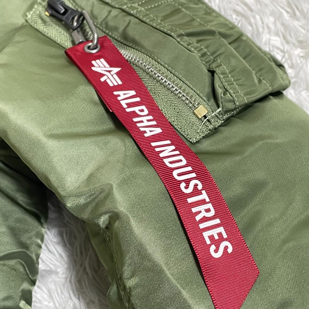 アルファインダストリーズ MA-1 フライトジャケット オリーブグリーン M