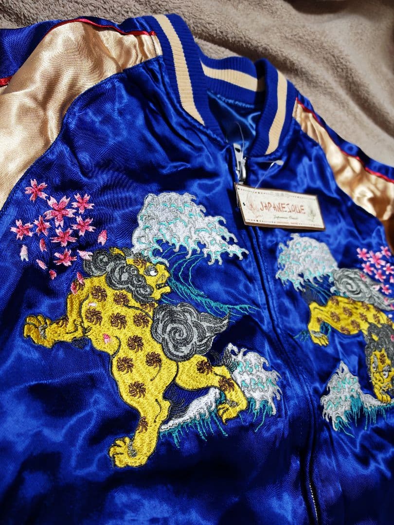 JAPANESQUE 2面用 美品 未使用近 日本限定 スカジャン unisex