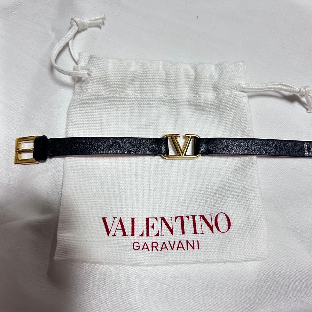 VALENTINO ヴァレンティノ レザーブレスレット バングル
