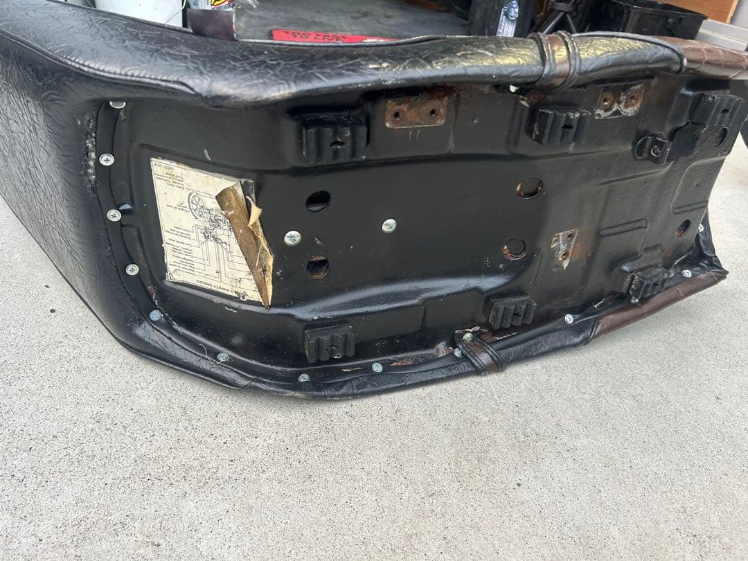 z250ft三段シート大川、カワグチ