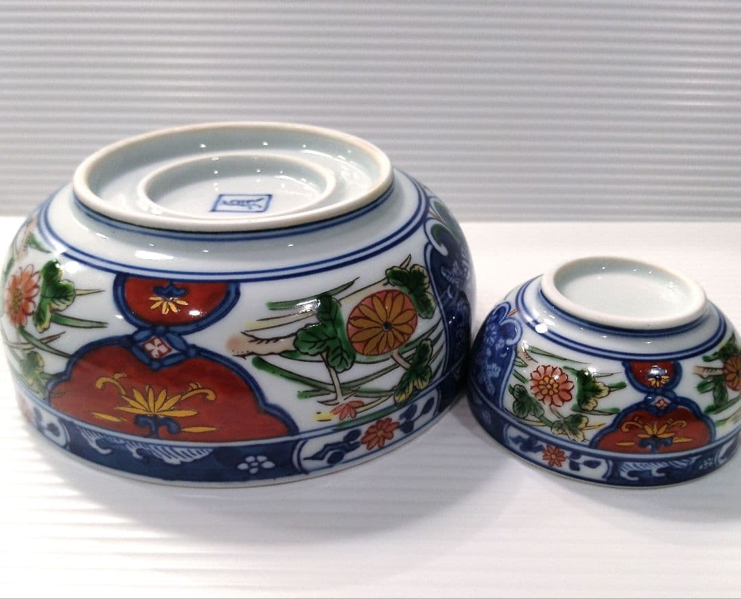 有田焼 古伊万里 金彩 色絵 色錦 染錦 中鉢 小鉢 盛鉢 多用鉢 和食器
