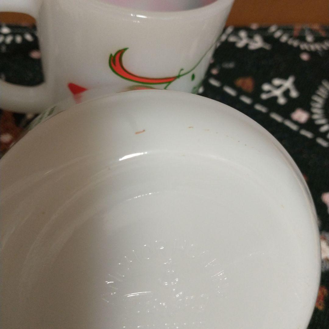 ファイヤーキング　スヌーピー　ノエル　マグカップ＆ボウルセット