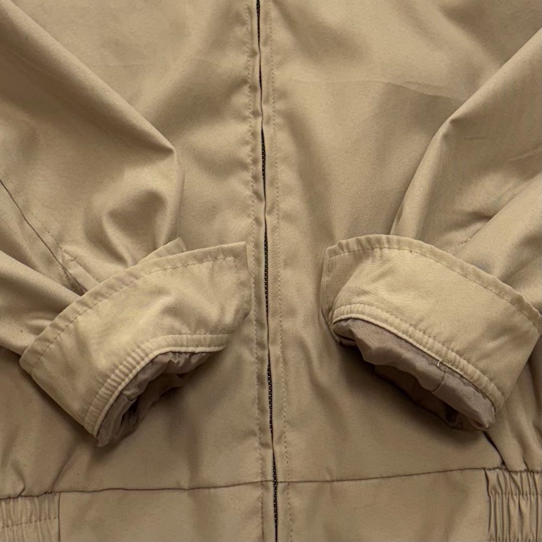 美品✨ポロ ラルフローレン スイングトップ 黒ポニー刺繍 ベージュ L