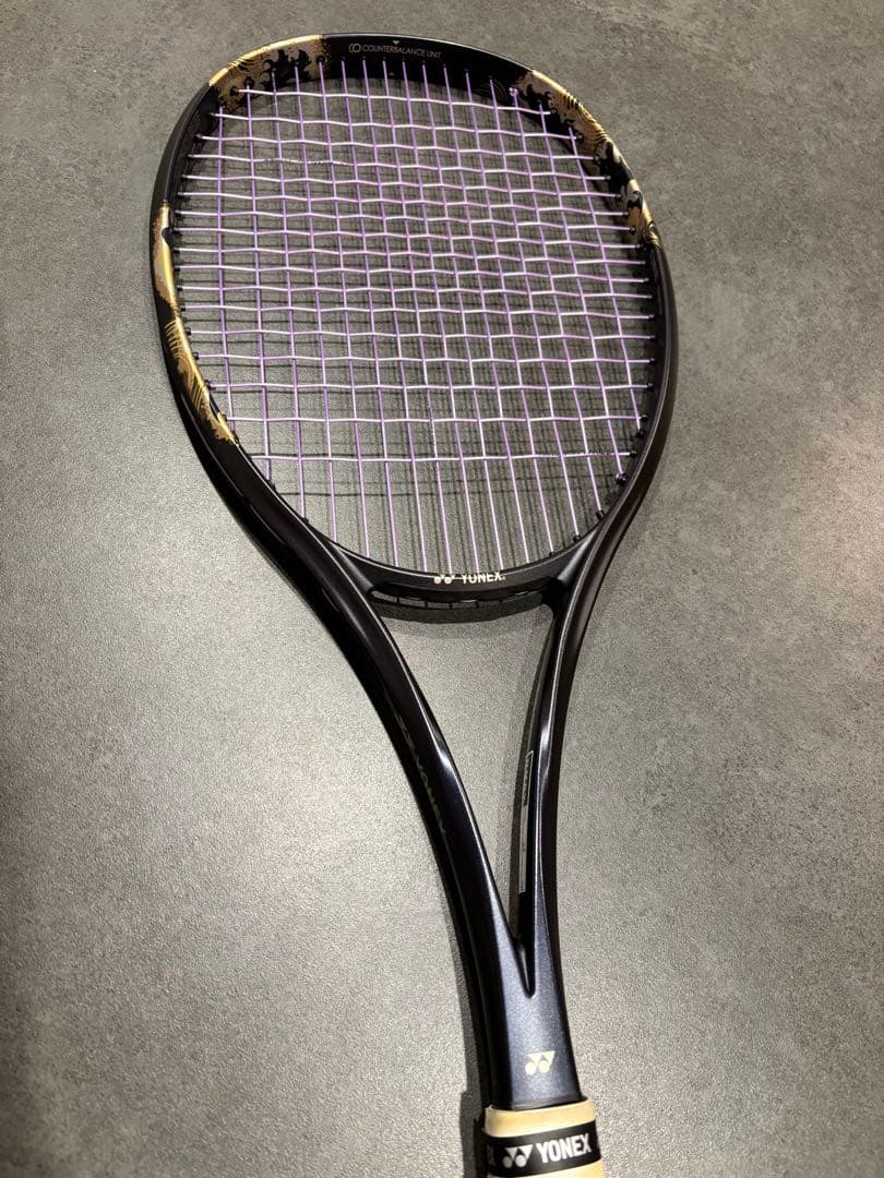 YONEX ジオブレイク80V ゴールド/パープル