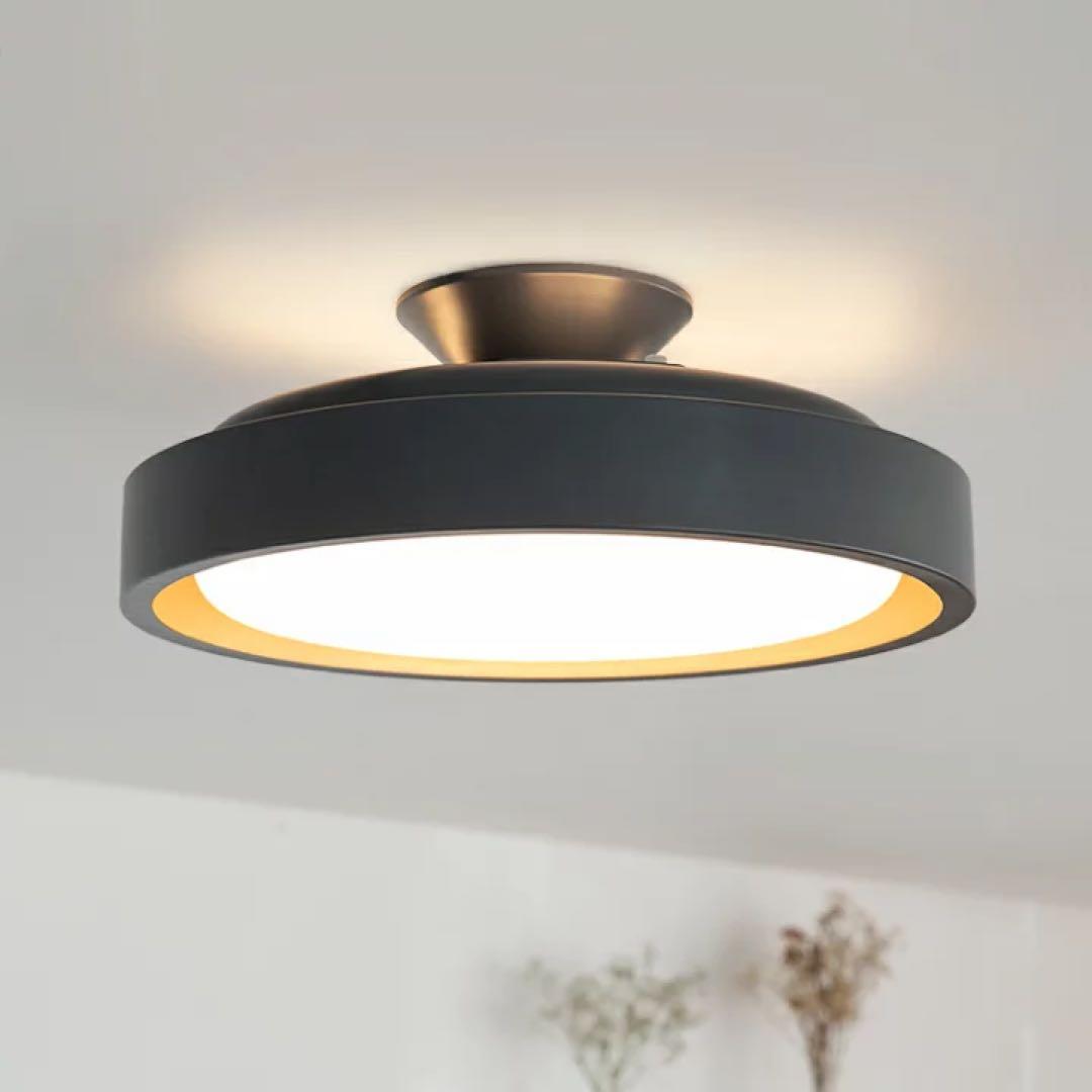 BeauBelle LEDシーリングライト ラメロ　黒