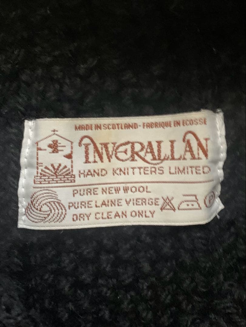 【最終お値下げ】INVERALLAN インバーアラン38 茶タグ 3A 黒 M