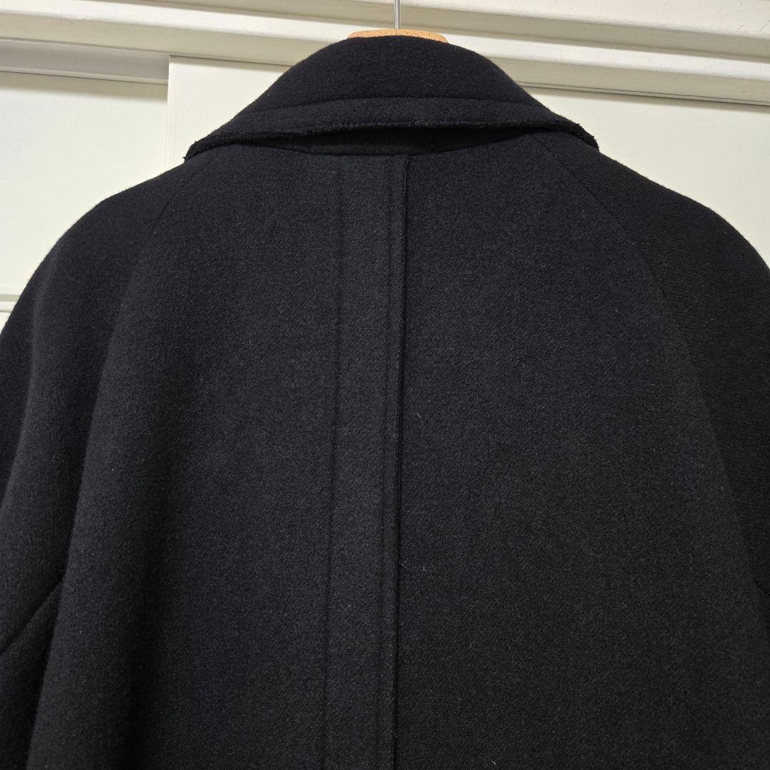 メゾンスペシャル スーパー140 メルトンオーバーコート コート