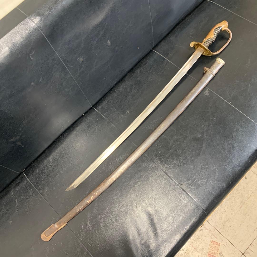 指揮刀　模造刀　軍物　刃長さ約63cm