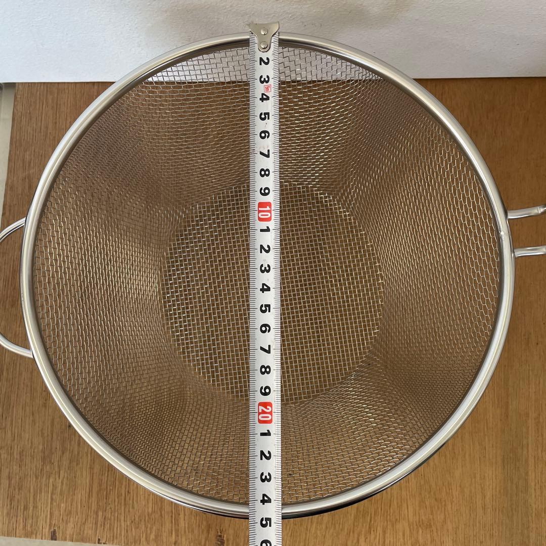 【新品/未使用】dancyu（ダンチュウ）木柄ザル付き 鍋セット 22㎝