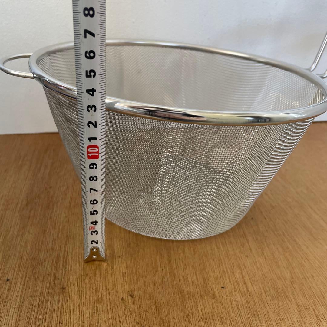 【新品/未使用】dancyu（ダンチュウ）木柄ザル付き 鍋セット 22㎝