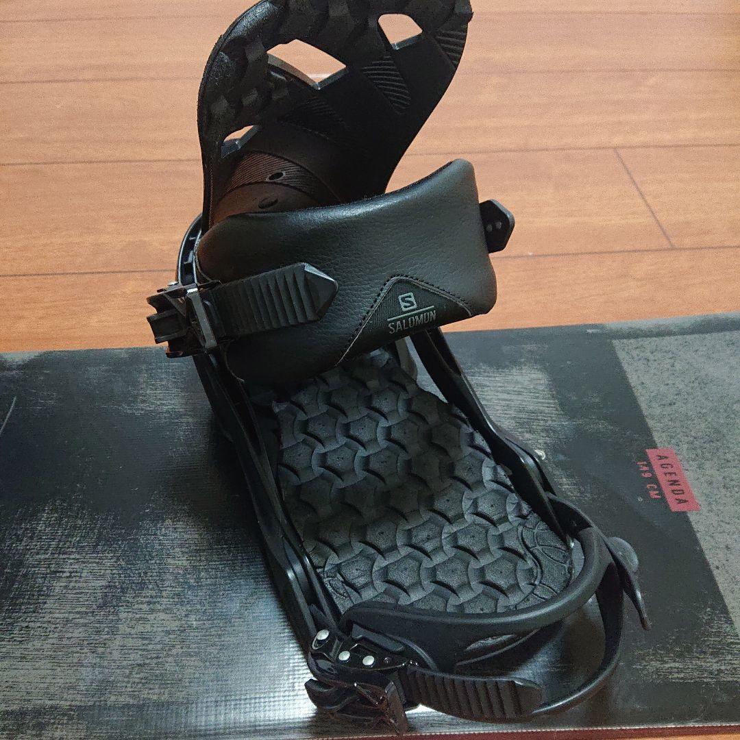 ライド アジェンダ 149cm スノーボード サロモン ビンディング M 付き