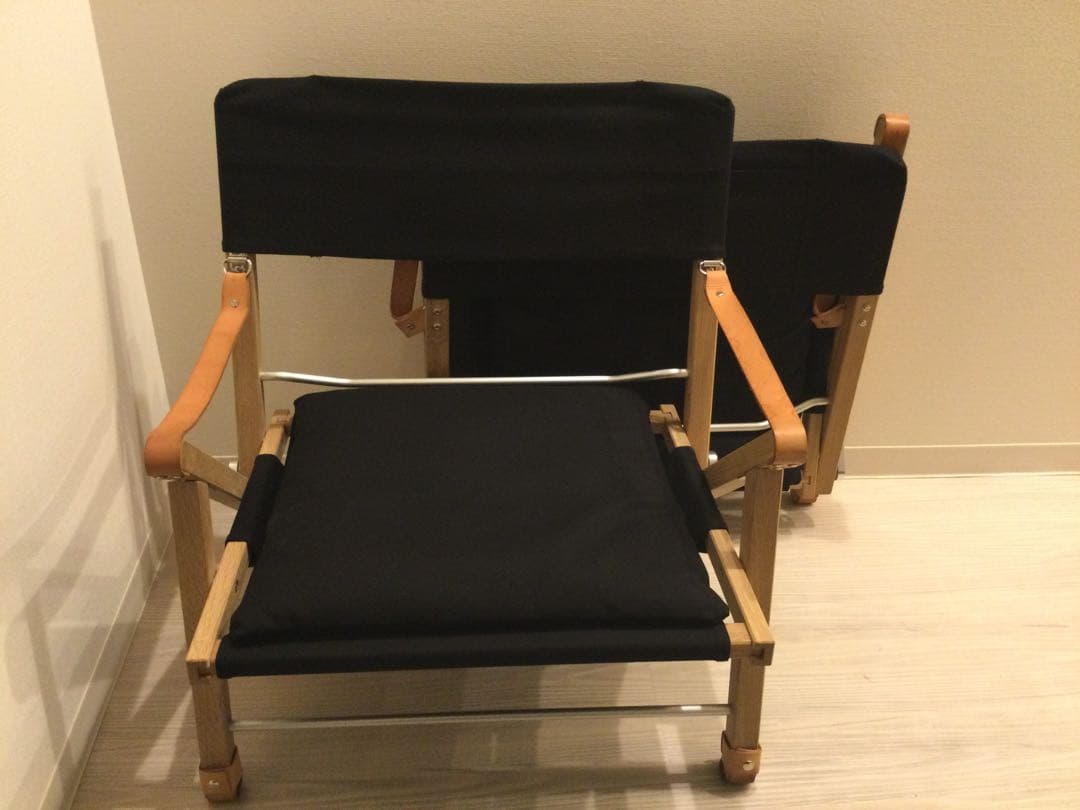 Yool for Wanderout / YOchair Black 2脚セット