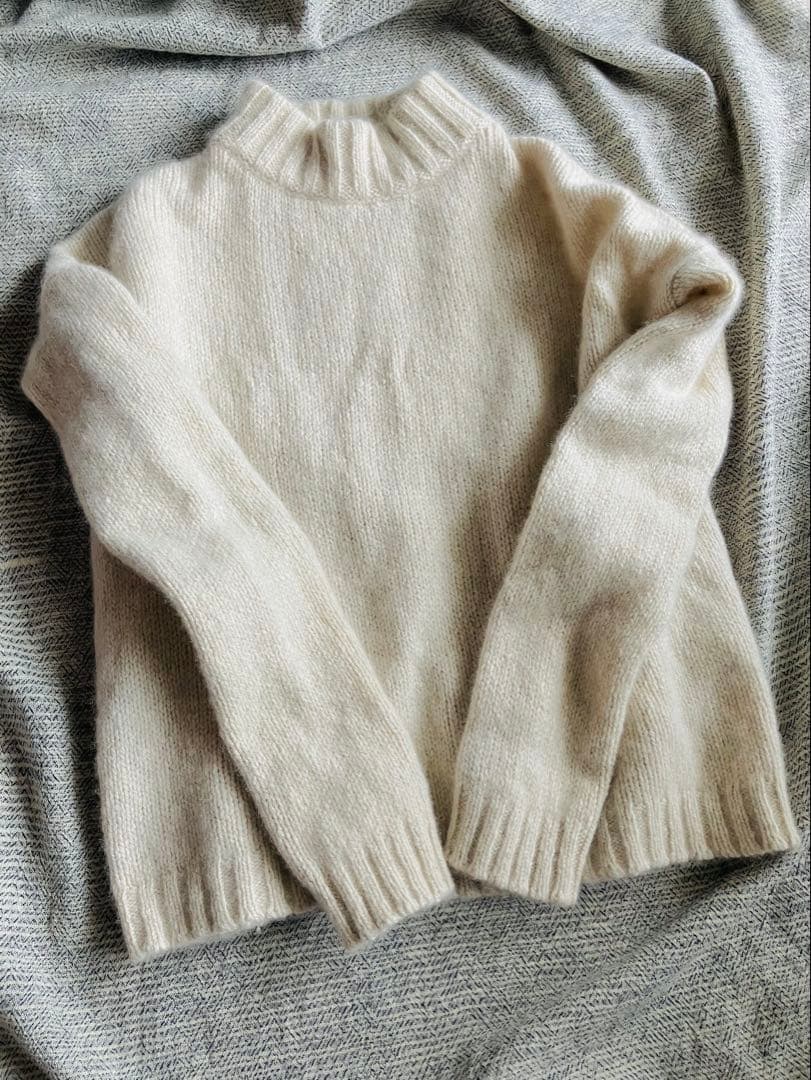 evam eva カシミヤ プルオーバー ニット 新品 未使用