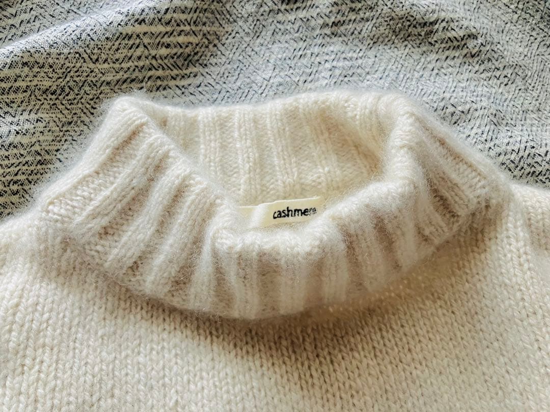 evam eva カシミヤ プルオーバー ニット 新品 未使用