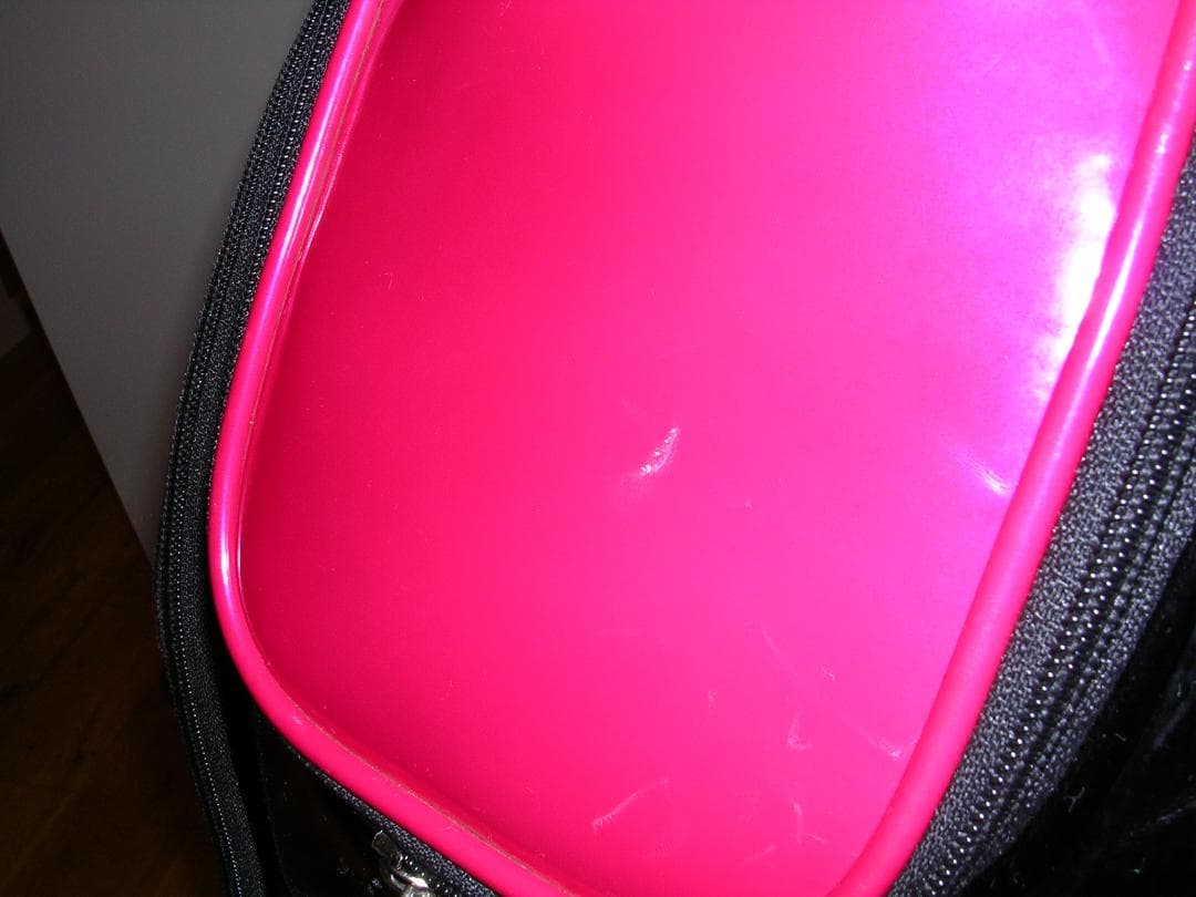 マスターバニー ゴルフバッグ ローズピンク/黒ツートン