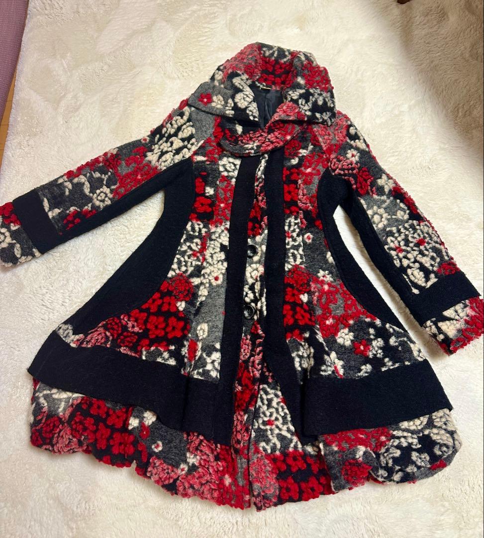 美品❣️イタリア製　ロングコートSUPEPOSER ✨