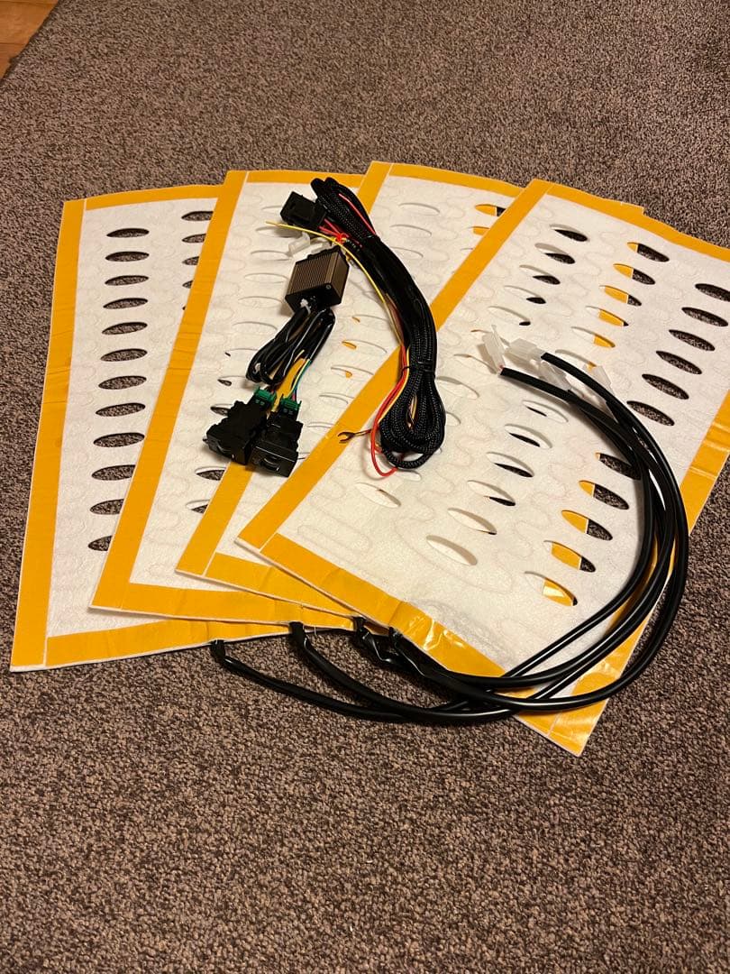 【最新モデル】プリウス 200系 プリウスα ハイエース後付シートヒーターセット