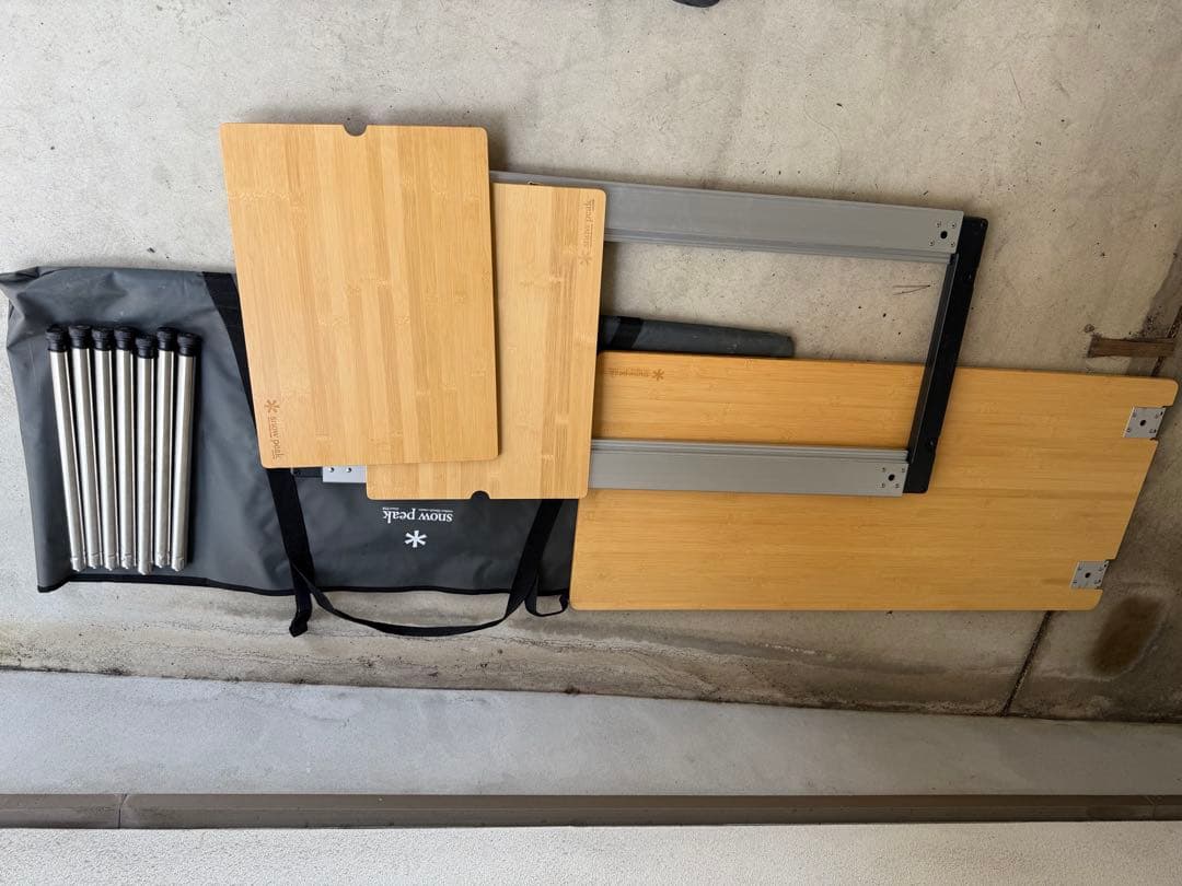 スノーピーク　IGTテーブルセット