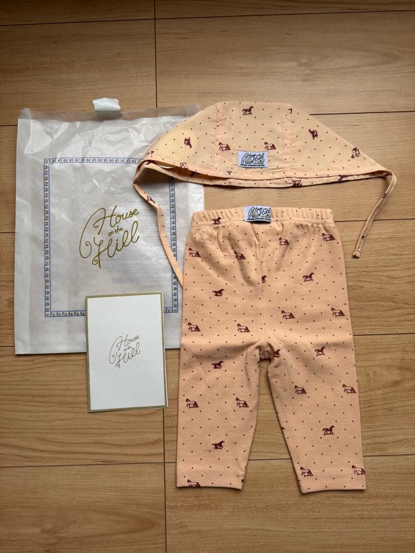 house on the hill レギンス70ボンネット70 セット